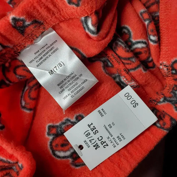 NWT NICKELODEON THAT GIRL LAY LAY PAJAMA SET SIZE MEDIUM (7/8) - Picture 3 of 12